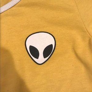 Alien crop top!